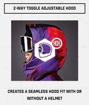 2-Way Toggle Adjustable Hood