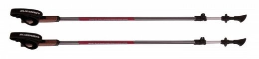 Blizzard Alu Performance nordic walking poles, anthracite/pink