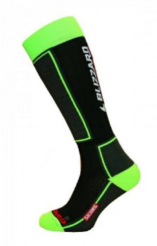 Blizzard Skiing Ski Socks black-green