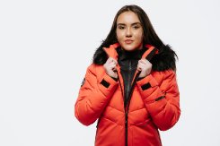 Blizzard W2W Ski Jacket Lavarone, hot coral