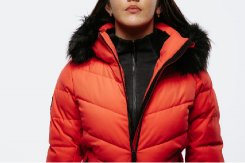 Blizzard W2W Ski Jacket Lavarone, hot coral