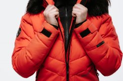 Blizzard W2W Ski Jacket Lavarone, hot coral