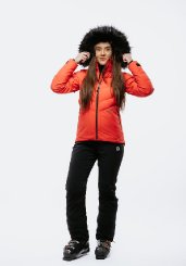 Blizzard W2W Ski Jacket Lavarone, hot coral