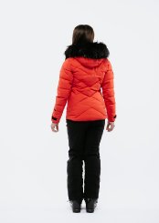 Blizzard W2W Ski Jacket Lavarone, hot coral