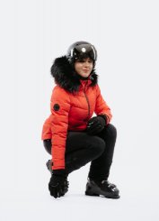 Blizzard W2W Ski Jacket Lavarone, hot coral