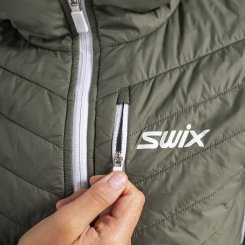 Dámská bunda Swix Dynamic Insulated Jacket Olive/Dark Navy