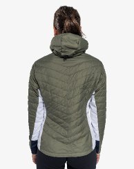 Dámská bunda Swix Dynamic Insulated Jacket Olive/Dark Navy