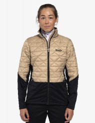 Dámská bunda Swix Infinity Hybrid Insulated Jacket Dune/Black