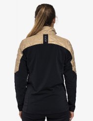 Dámská bunda Swix Infinity Hybrid Insulated Jacket Dune/Black