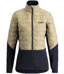 Dámská bunda Swix Infinity Hybrid Insulated Jacket Dune/Black