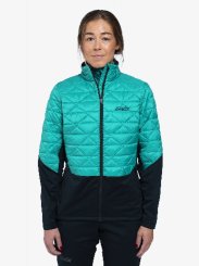 Dámská bunda Swix Infinity Hybrid Insulated Jacket Teal/Black