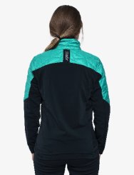 Dámská bunda Swix Infinity Hybrid Insulated Jacket Teal/Black