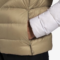 Dámská péřová bunda Swix Infinity Down Jacket Bright White/Dune