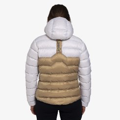 Dámská péřová bunda Swix Infinity Down Jacket Bright White/Dune