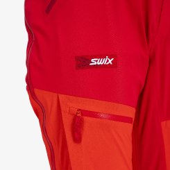 Dámské kalhoty Swix Surmount Shell Bib Swix Red