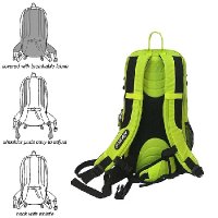 Fizan Back Pack Active 20 Green