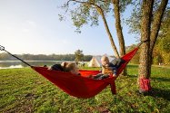 Grand Canyon Bass Hammock red