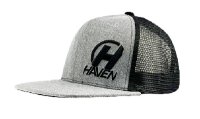 Haven Trucker grey/black, rovný štítek