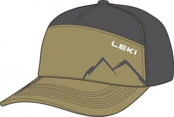 Leki Casual Cap sage-indian tan-olivine