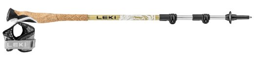 Leki Cross Trail TA, white-goldbrown-black, 100-135 cm