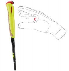 Leki Evotrail FX.One TA, black-neonyellow-dark anthracite