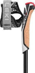 Leki Instructor Lite, dark anthracite-silvergray-bright red, 100-125 cm