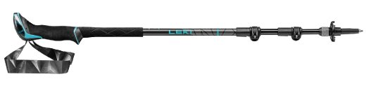 Leki Makalu Lite Antishock, black-dark anthracite-petrol, 100-135 cm