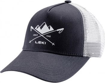 Leki Outdoor Cap ensign blue-white-arctic ice