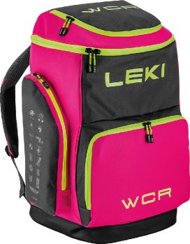 Leki Skiboot Bag WCR / 85 L, neonpink-black-neonyellow