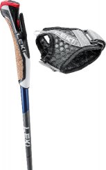 Leki Smart Flash, light anthracite-midnightblue dark metallic-white