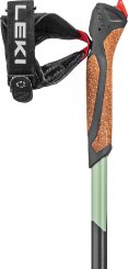 Leki Smart Response, dark anthracite-smokegreen-white