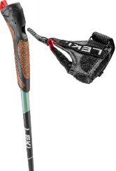 Leki Smart Response, dark anthracite-smokegreen-white