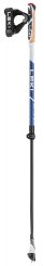 Leki Smart Supreme, midnightblue dark metallic-darkblue-white, 100-130 cm