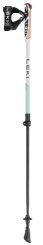 Leki Spin Shark SL, white-smokegreen-dark anthracite, 100-130 cm