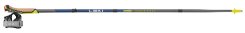 Leki Traveller FX.One Carbon, silvergray-midnightblue dark metallic-neonyellow