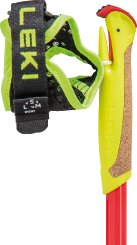 Leki Ultratrail FX Junior , naturalcarbon-bright red-neonyellow, 95-110 cm