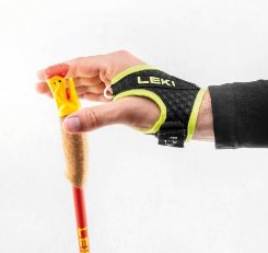 Leki Ultratrail FX.One Superlite, bright red-neonyellow-naturalcarbon