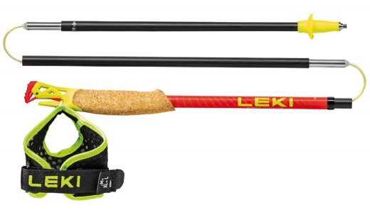 Leki Ultratrail FX.One Superlite, bright red-neonyellow-naturalcarbon