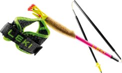 Leki Ultratrail FX.One Superlite, neonpink-neonyellow-naturalcarbon