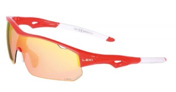 Leki Vision Junior, bright red-rainbow