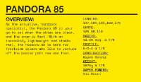 Line Pandora 85