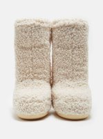 Moon Boot Icon Faux Curly, 002 cream