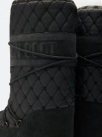 Moon Boot Icon Faux Quilted, 001 black