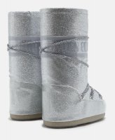 Moon Boot Icon Glitter, 002 silver