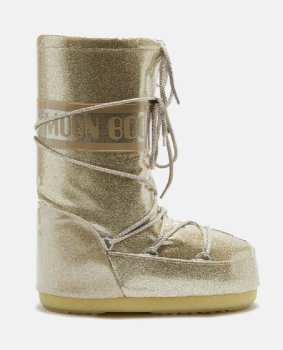 Moon Boot Icon Junior Glitter, 004 gold