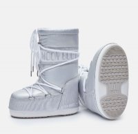 Moon Boot Icon Junior Met, 003 silver