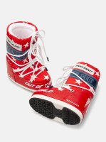 Moon Boot Icon Junior Retrobiker, 003 white stars