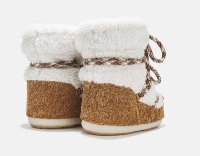 Moon Boot Icon Light Junior Low Shearling, 001 whisky/off white