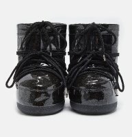 Moon Boot Icon Low Glitter, 001 black