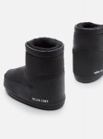 Moon Boot Icon Low No Lace Rubber, 001 black